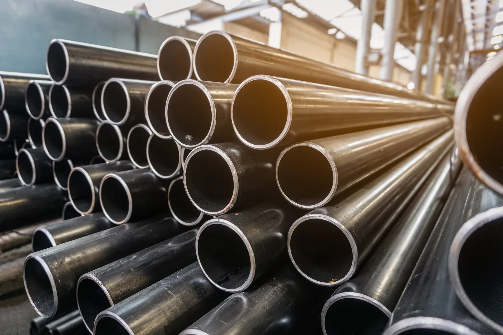 Pipe, racked